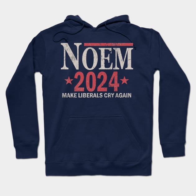 Vintage Kristi Noem 2024 Hoodie by Etopix